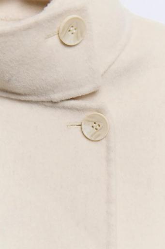 Chaqueta lana con costuras Lindberg ecru [2]