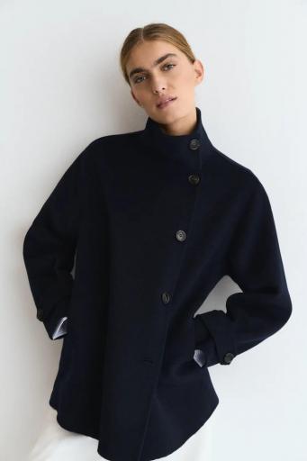 Chaqueta lana con costuras Lindberg navy [2]