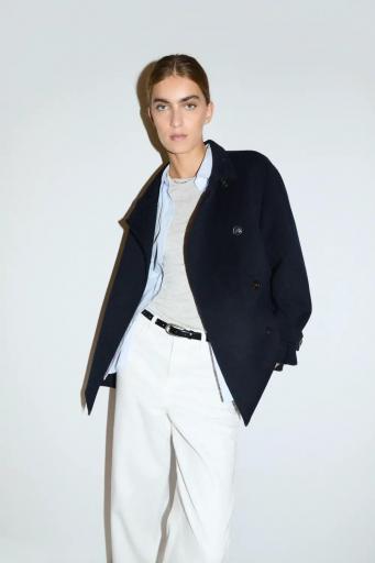 Chaqueta lana con costuras Lindberg navy [3]