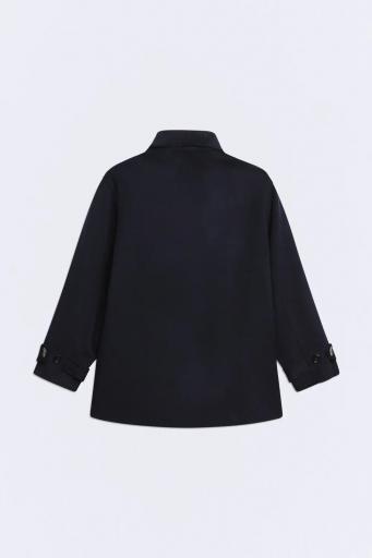 Chaqueta lana con costuras Lindberg navy [1]