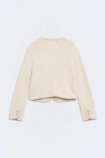 Chaqueta crop con lana Vermont [1]
