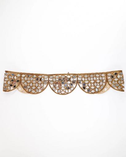 Cinturón Olas color oro