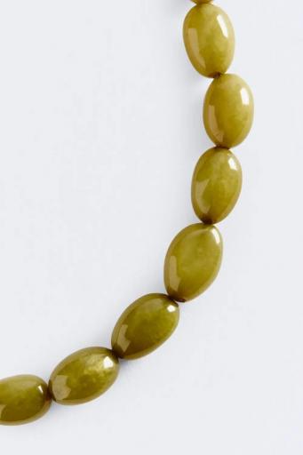 Gargantilla resina verde Stones [1]