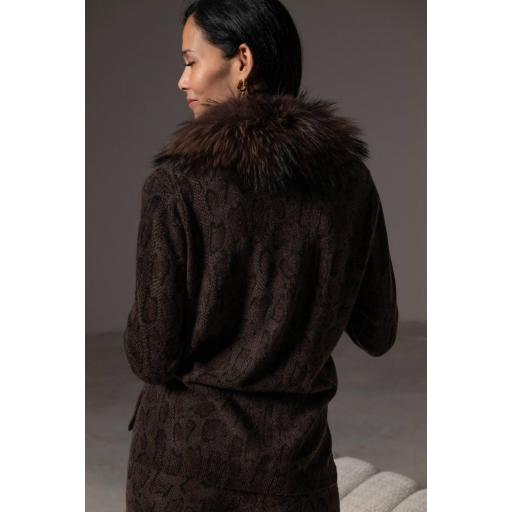 Jersey pico cashmere mocca snake [3]