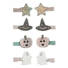 Horquillas mini clips halloween