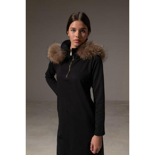 Vestido cotton negro [0]