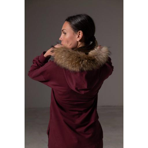 Sudadera max cotton-pullover burgundy [2]