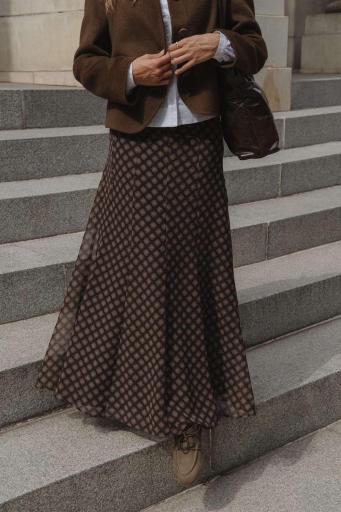 Falda Abigail marrón [3]