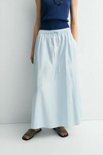 Falda evasé azul claro Bubble [3]