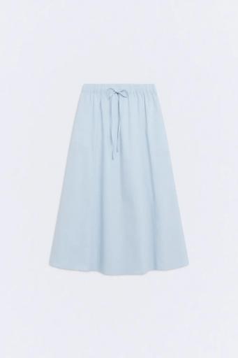 Falda evasé azul claro Bubble