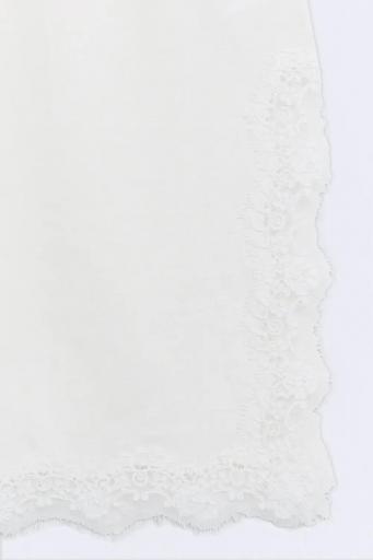 Falda larga blanca lencera Colette [2]