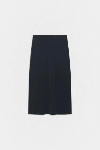 Falda larga negro carbón Nicole