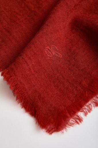 Fular lana rojo wool basic [2]