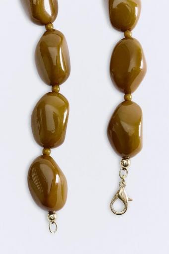 Collar piedras verde oliva Viana [1]