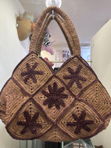 Bolso Sohane color té y burdeos [0]