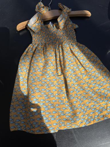 Vestido gomas peces [0]