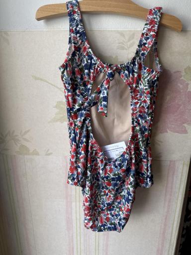 Bañador atado a la espalda grosella [1]