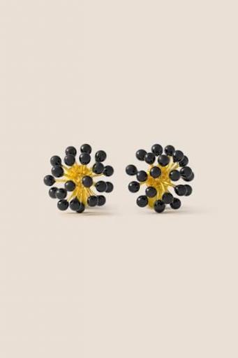 Pendientes Victoria negro