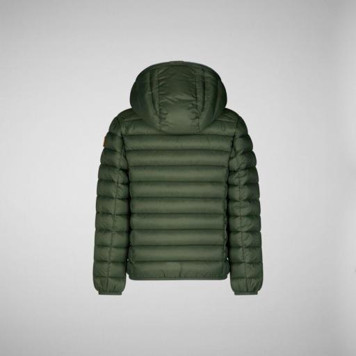 Jacket con capucha Dony thyme green [1]
