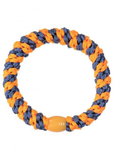 Goma de pleo azul indigo y naranja neón [0]