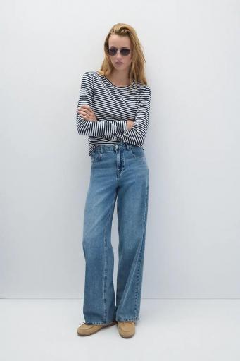 Jeans algodón azul lavado denim Phoenix [2]