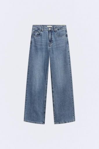 Jeans algodón azul lavado denim Phoenix [0]