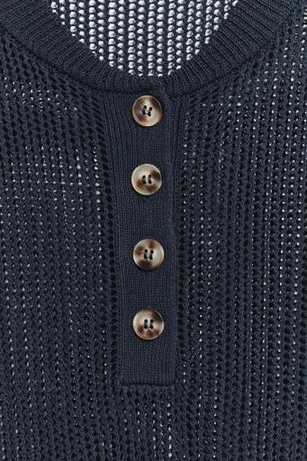 Jersey manga corta azul marino Ancora [2]