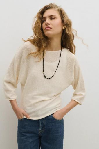 Jersey escote barca blanco Brume [3]