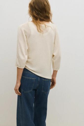 Jersey escote barca blanco Brume [1]