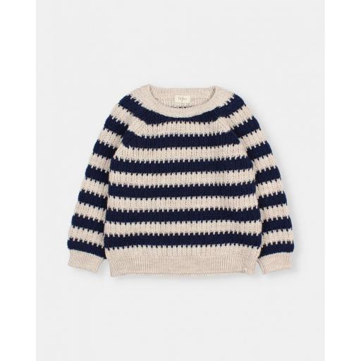 Jersey de rayas marino [0]