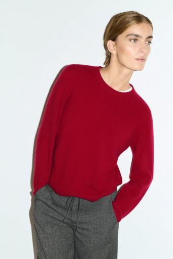 Jersey lana y cashmere galga media Matisse rojo [2]