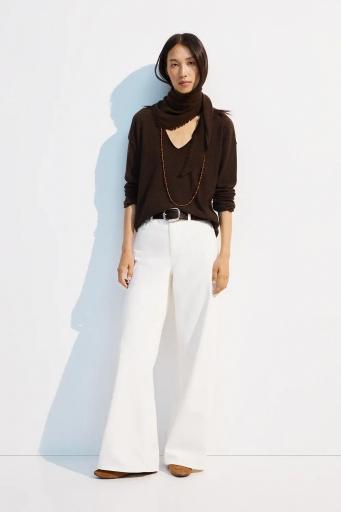 Jersey lana y cashmere marrón Namur [0]
