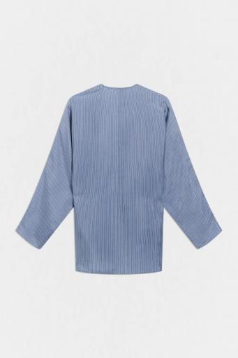 Kimono rayas azul grisáceo Keops [1]