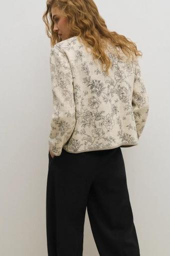 Kimono estampado floral crema Morris [1]