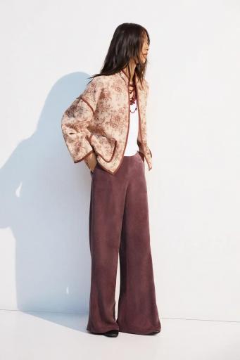 Kimono estampado rosa floral Morris [2]
