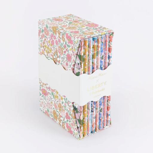 Cuadernos de Tapas Blandas Meri Meri x Liberty (Pack de 8) [0]