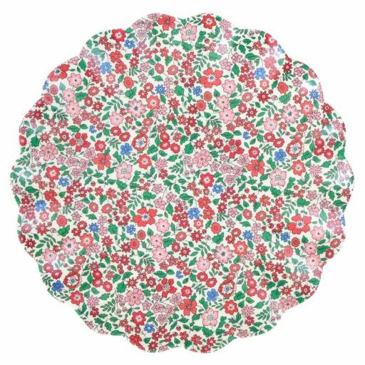 Platos grandes melamina de Navidad Liberty [2]