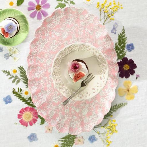 Bandeja pequeña reutilizable melamina Liberty Garden party [1]