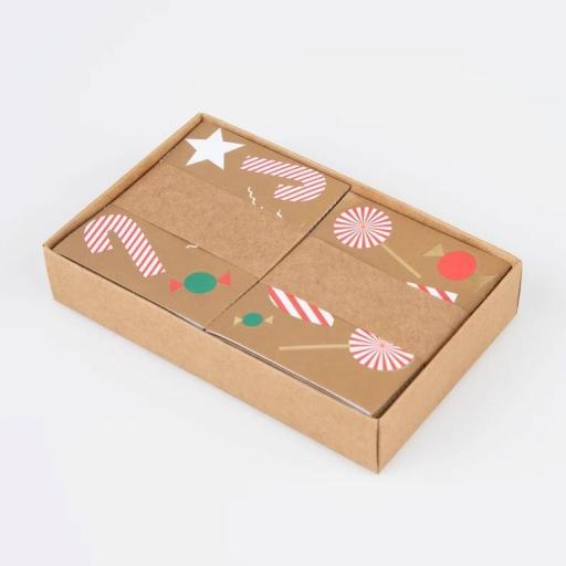 Pegatinas navideñas la casa de jengibre [1]