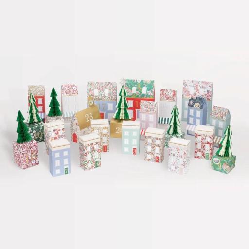 Calendario de Adviento Liberty casas de Navidad [2]