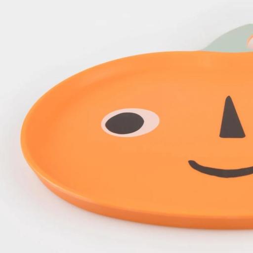 Plato melamina con forma de calabaza [1]