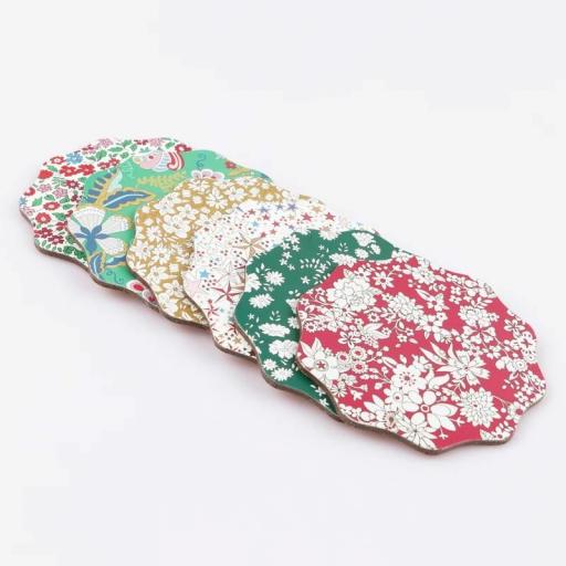 Posavasos Liberty navideños [1]