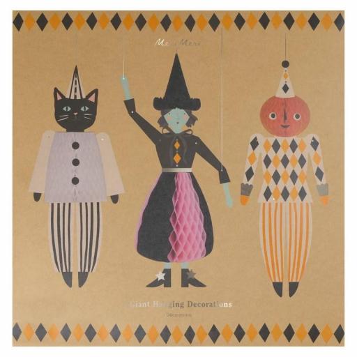 Decoraciones Colgantes Gigantes de Halloween (x3)