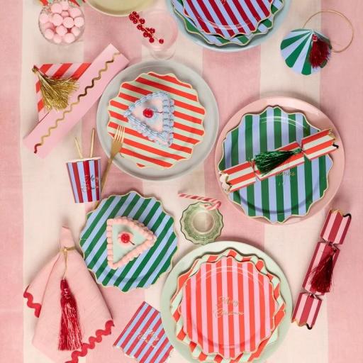 Crackers rayas con borlas  [1]