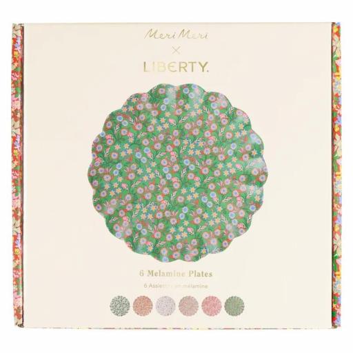 Platos grandes melamina de Navidad Liberty [0]