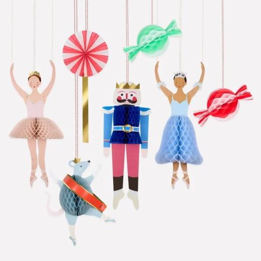 Decoraciones colgantes navideñas del Cascanueces New York City Ballet [1]