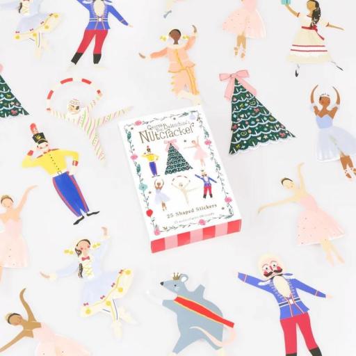 Pegatinas navideñas del ballet Cascanueces [1]
