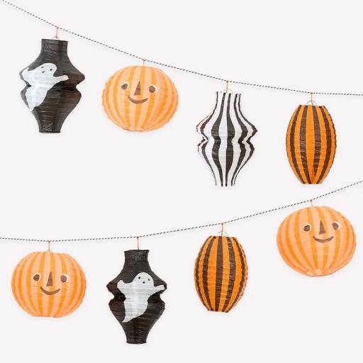 Guirnalda de Farolillos de Halloween (8 Farolillos) [1]