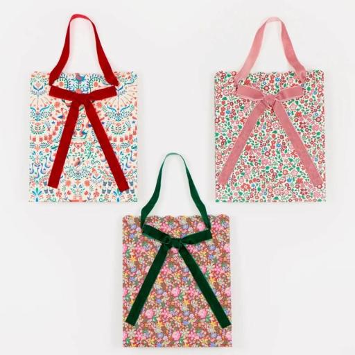 Bolsas de regalo navideñas medianas Liberty [1]