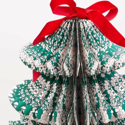 Árboles gigantes de navidad Liberty de papel nido de abeja [4]